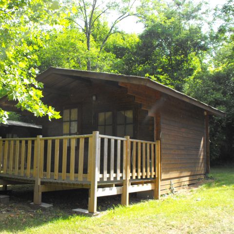 Chalet 4 personen - Mini-Chalet Isa ohne Sanitäranlagen