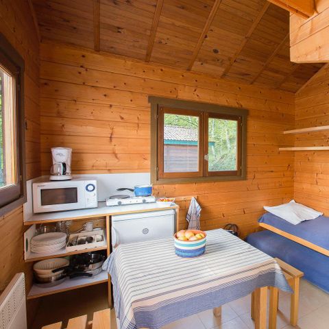 Chalet 4 personen - Mini-Chalet Olga ohne Sanitäranlagen