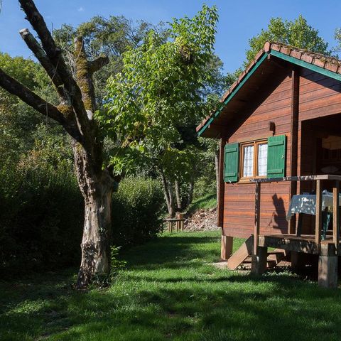Chalet 4 personen - Mini-Chalet Olga ohne Sanitäranlagen