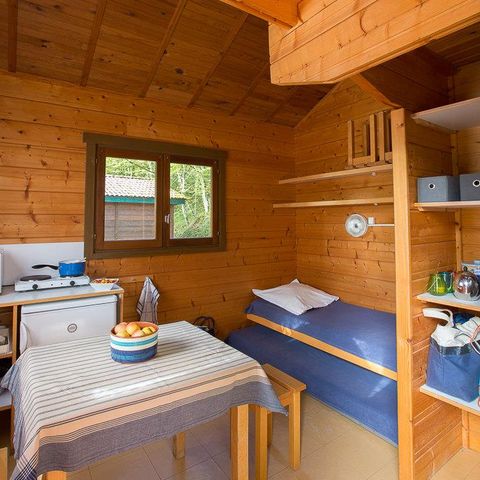 Chalet 4 personen - Mini-Chalet Olga ohne Sanitäranlagen