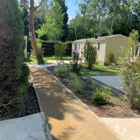 Mobile home 4 persons - 2 bedrooms - TV - CLIM - PLANCHA