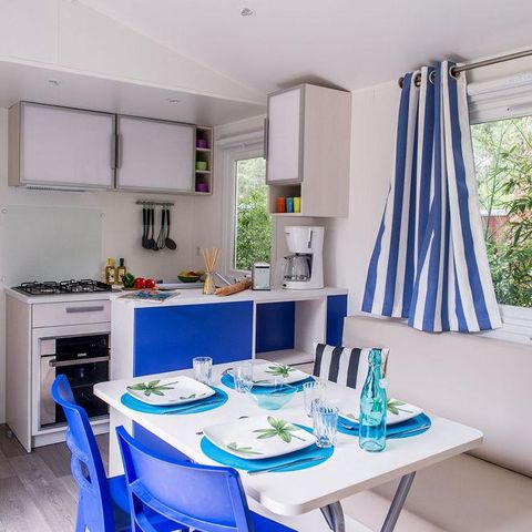 Mobile home 4 persons - 2 bedrooms - TV - CLIM - PLANCHA