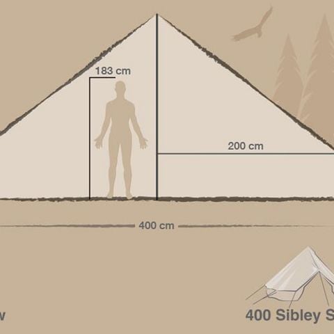 Tent 4 personen - ALGODON WINKEL