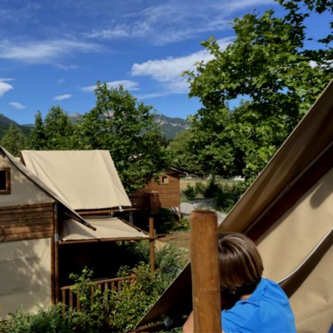 AUßERGEWÖHNLICHE UNTERKUNFT 4 Personen - Hütten-Lodge