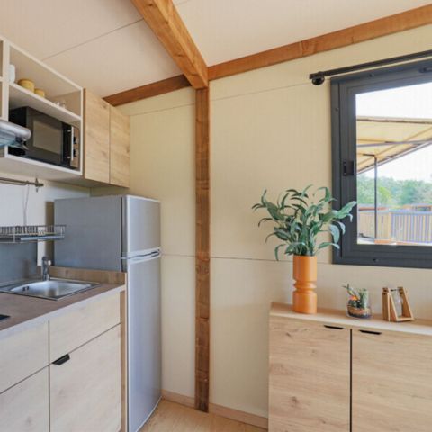 Chalet 5 personen - 2-slaapkamer 4/5p Premium cottage met airconditioning