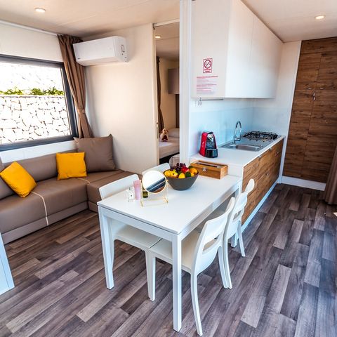 Villa 4 personen - Deluxe 2 kamers met terras en zeezicht