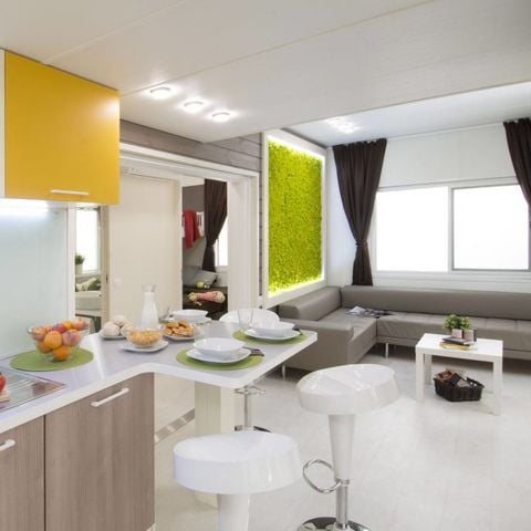 Villa 5 personen - Premium Family 2 kamers met terras en zeezicht