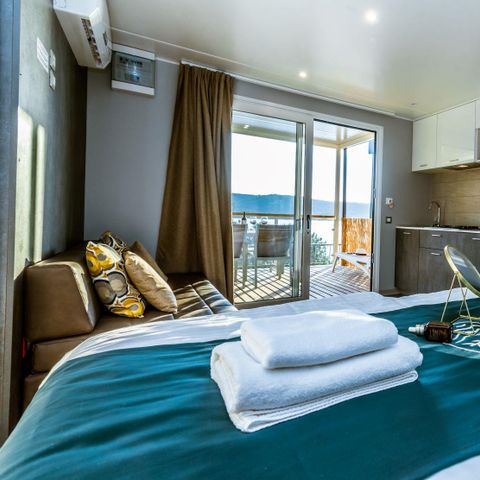 Villa 3 personen - Premium koppel terras en uitzicht op zee