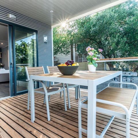 Villa 3 personen - Premium koppel terras en uitzicht op zee