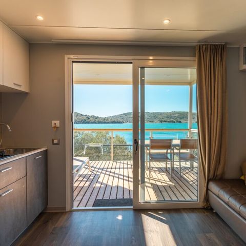 Villa 3 personen - Luxe koppelvilla met zwembad