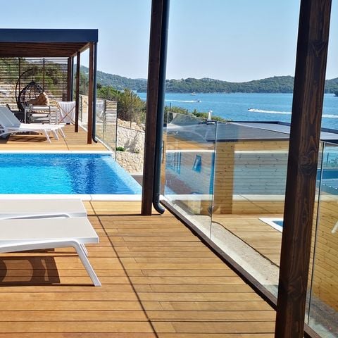 Villa 3 persons - Luxury couple villa with pool