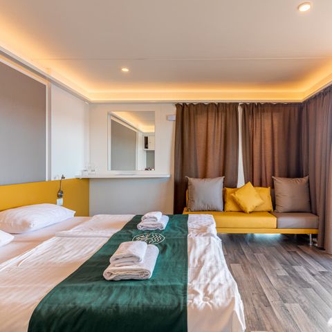 Villa 2 personen - Luxuriöses Paar mit Terrasse und Meerblick (keine Küche)