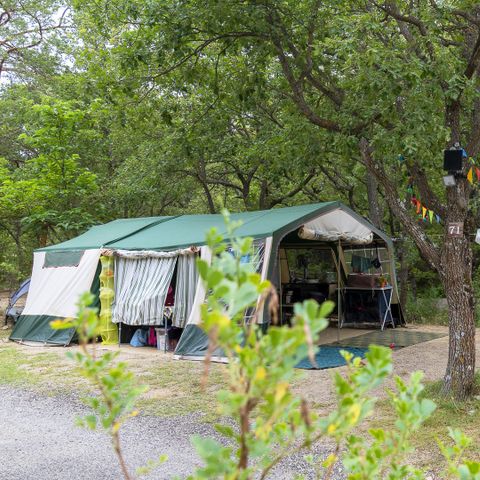 Kampeerplaats - Kampeerplaatsen voor tenten, campers of caravans