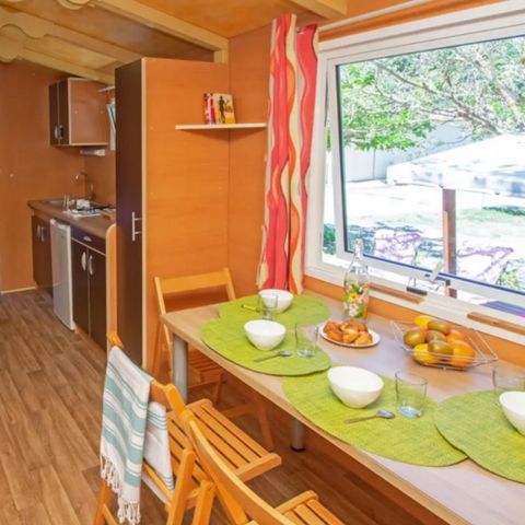 Accommodatie 4 personen - ROULOTTE. ECO