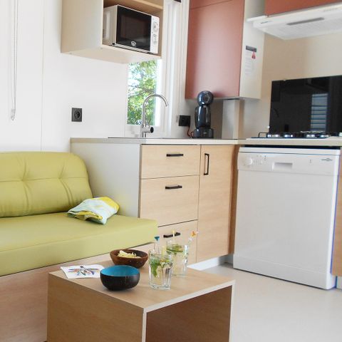 Stacaravan 8 personen - TEXAS CONFORT