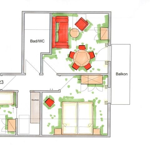 FERIENHAUS 6 Personen -  R3