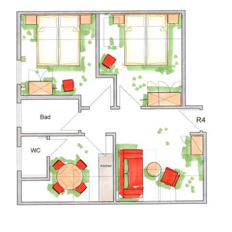 CASA 4 personas - R4