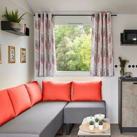 Stacaravan 6 personen - 3 slaapkamers