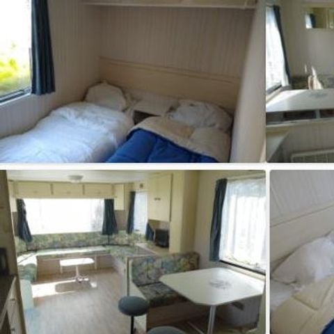 Stacaravan 4 personen - Plat dak