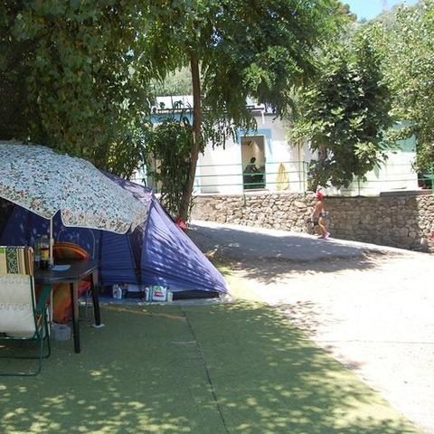 Kampeerplaats - Standplaats voor kleine tent