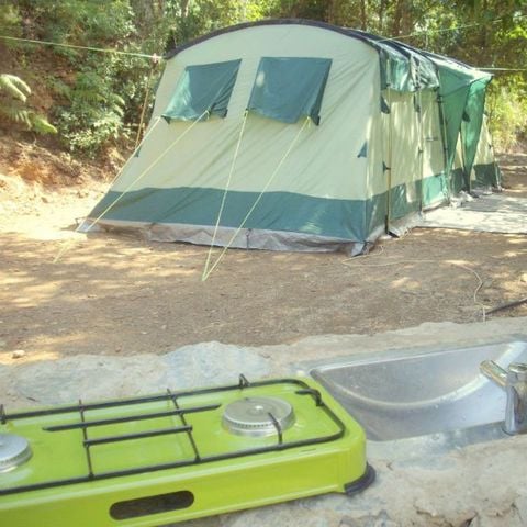 CANVAS BUNGALOW 6 people - WITHOUT SANITARY FACILITIES