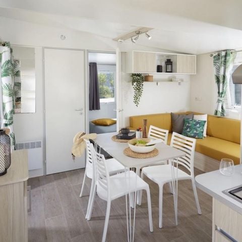 BUNGALOW 4 personnes - MH2 + climatisation 30 m²
