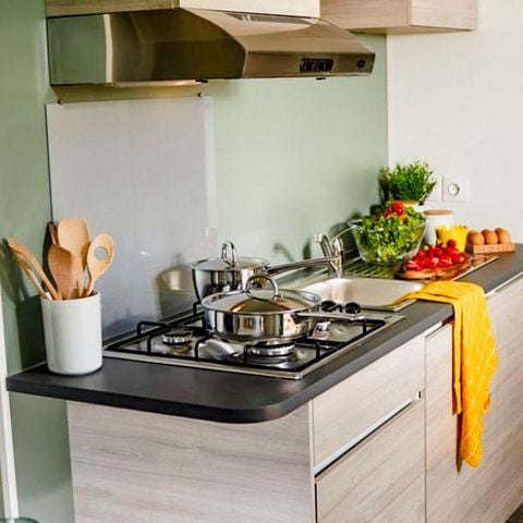 Mobilheim 4 Personen - MH2 + Klimaanlage 30 m²