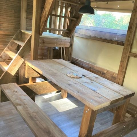 Chalet 4 persons - The cabin without sanitary facilities. Arrival 4pm Departure 10am. Max