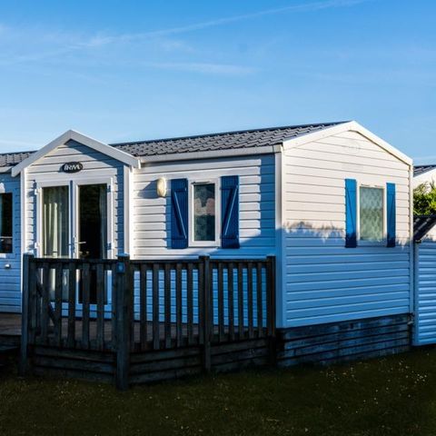 Stacaravan 6 personen - Privilege cottage - 3 slaapkamers