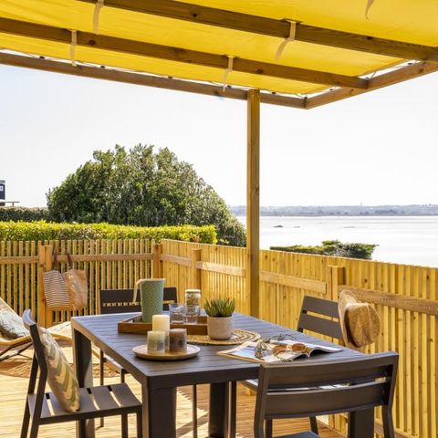 Bungalow 2 Personen - Tiny House 1 Schlafzimmer Meerblick