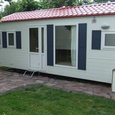 MOBILHOME 5 personnes - Chalet mobile - un mélange entre le chalet et le mobil-home - tout équipé