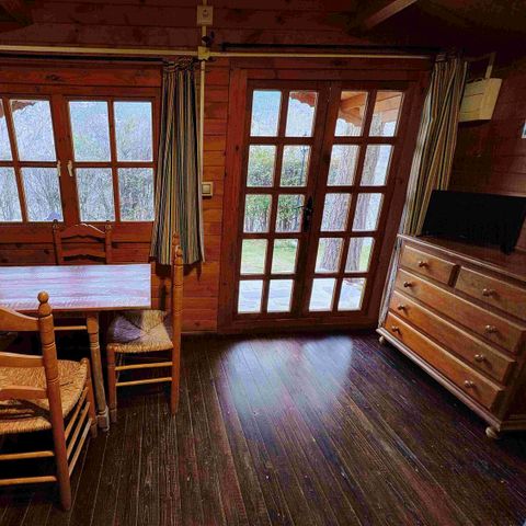 CHALET 2 people - VELETA wooden hut with kitchen