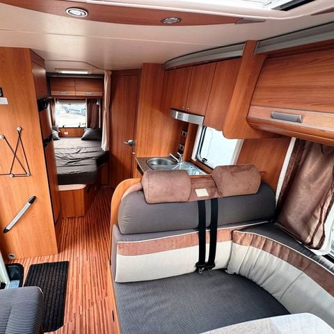 Roulotte 4 persone - Camper integrale Dethleffs