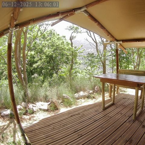 UNIEKE ACCOMMODATIE 3 personen - VACARES glamping luxe tent