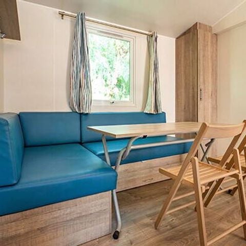 Stacaravan 6 personen - Mobile-home | Comfort | 3 Slaapkamers | 4/6 Pers. | Verhoogd terras | Airconditioning.