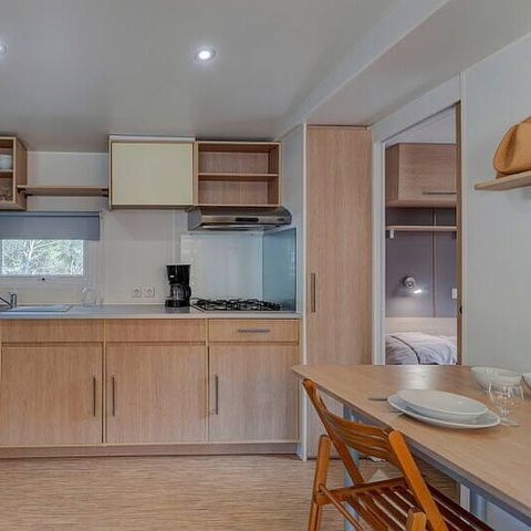 Mobilheim 6 Personen - Mobilheim | Comfort | 3 Zi. | 4/6 Pers. | Erhöhte Terrasse | Klim.