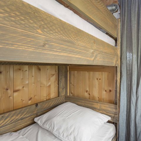 Tente en toile et en bois 6 personnes - Tente Safari Lodge (6P)