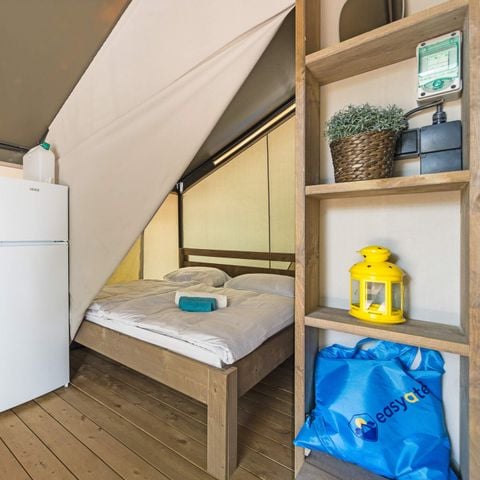 TENTE TOILE ET BOIS 5 personnes - Aminess Maravea - Tente Safari Confort