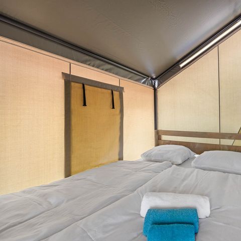 TENTE TOILE ET BOIS 5 personnes - Aminess Maravea - Tente Safari Confort