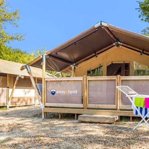 CANVAS AND WOOD TENT 5 people - Safari tent Lodge (5P) 