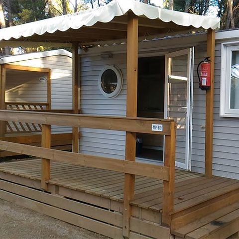 MOBILHOME 4 personnes - Familiar con Terraza