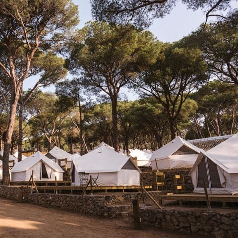 Canvas and wooden tent 2 persons - Bell Tent Plus