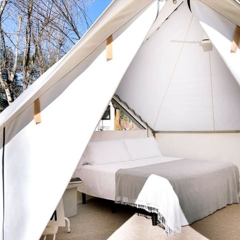 TENTE TOILE ET BOIS 2 personnes - Bell Tent Plus