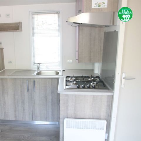 MOBILE HOME 4 people - BASIC - AIR CONDITIONING - SHEETS - TOWELS - WIFI