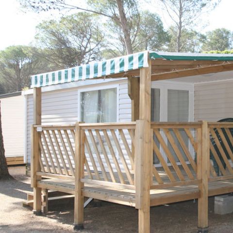 MOBILE HOME 4 people - BASIC - AIR CONDITIONING - SHEETS - TOWELS - WIFI