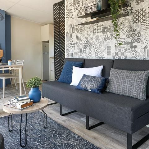 Stacaravan 4 personen - Premium (airconditioning)