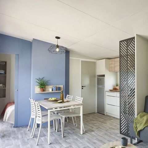 Stacaravan 4 personen - Premium (airconditioning)