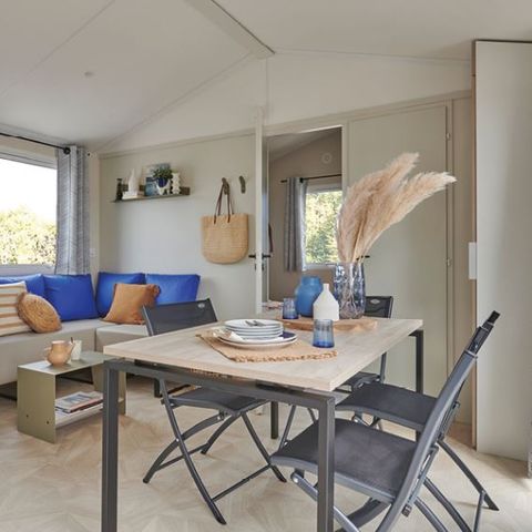 Stacaravan 6 personen - Confort Bahia 2 slaapkamers 4/6 personen