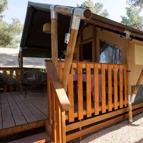 Tent 2 personen - Glamping Bali Lodge 2 pers