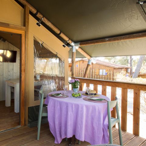 Zelt 2 Personen - Glamping Bali Lodge 2 pers